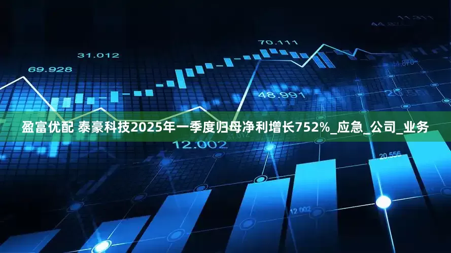 盈富优配 泰豪科技2025年一季度归母净利增长752%_应急_公司_业务