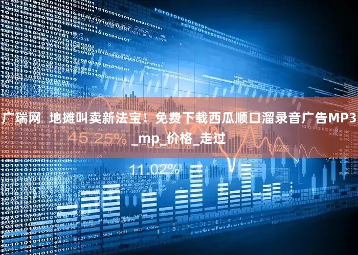 广瑞网  地摊叫卖新法宝！免费下载西瓜顺口溜录音广告MP3_mp_价格_走过