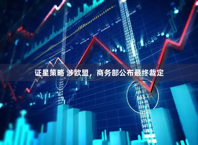 证星策略 涉欧盟，商务部公布最终裁定
