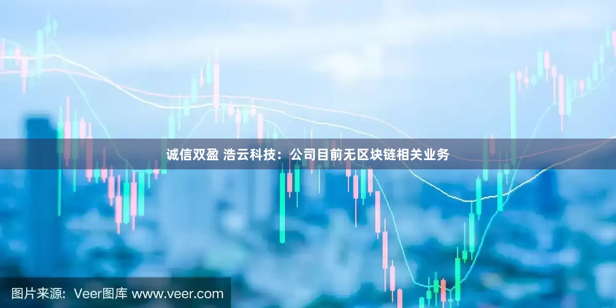 诚信双盈 浩云科技：公司目前无区块链相关业务